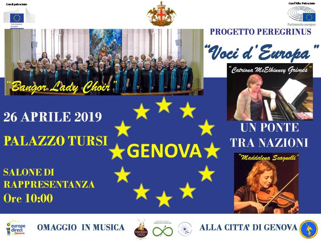 Genova: Voci d’Europa Omaggio in musica alla città di&nbsp;Genova