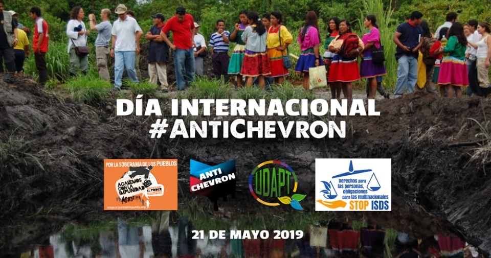 Ecuador.- En todo el mundo se recordó el 21Mayo Día Internacional&nbsp;Antichevrón
