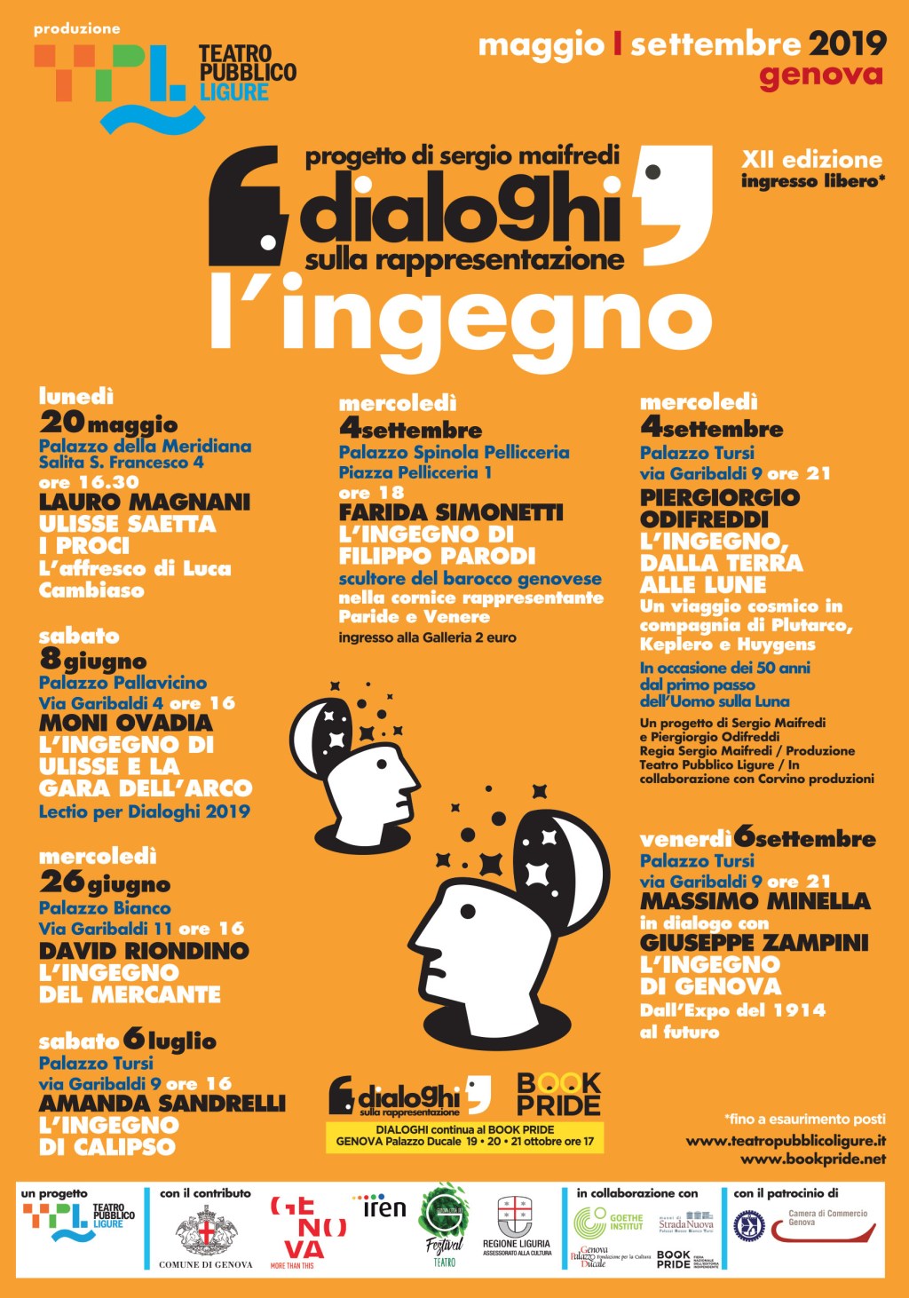 Genova.- DIALOGHI SULLA RAPPRESENTAZIONE/L’INGEGNO XII&nbsp;edizione.