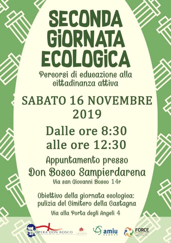Genova. Sabato 16 Novembre. Il cimiterio della Castagna Protagonista della seconda giornata&nbsp;ecologica