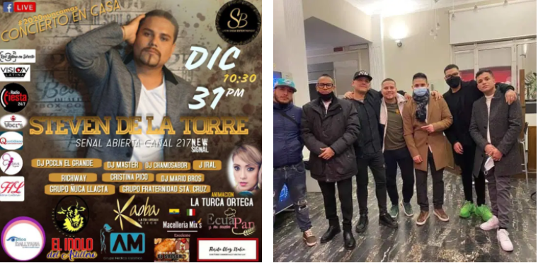 Concierto de fin de Año.- Llega directamente a casa de los Latinoamericanos.