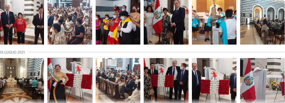 Consulado General del Perú Conmemoró el Bicentinario con una misa solemne en la Iglesia de Don&nbsp;Bosco