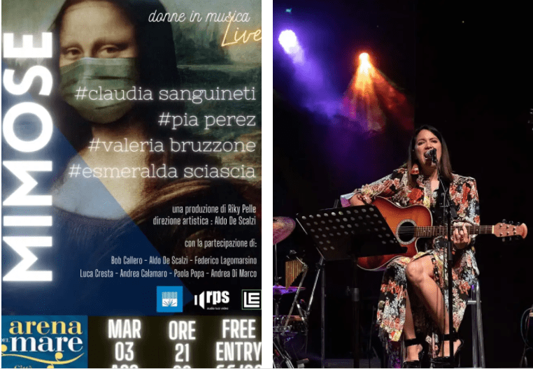 Martes de 3 Agosto.- Concierto ‘Mujeres en Música’, el espectáculo cuenta con la participación de la cantante ecuatoriana Pia&nbsp;Perez.