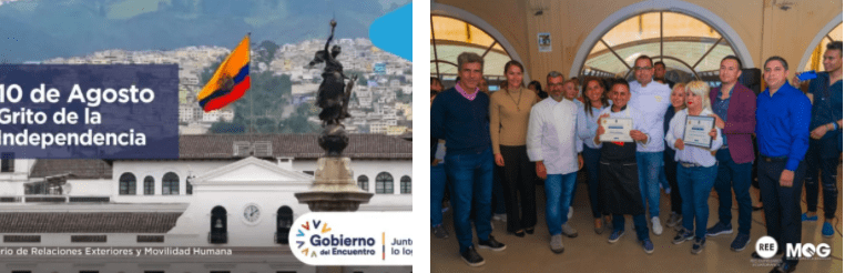 Génova.- La Red de Empresarios Ecuatorianos conmemora los 212 años de Independencia del Ecuador con el video ‘Ecuador&nbsp;Gastronómico’