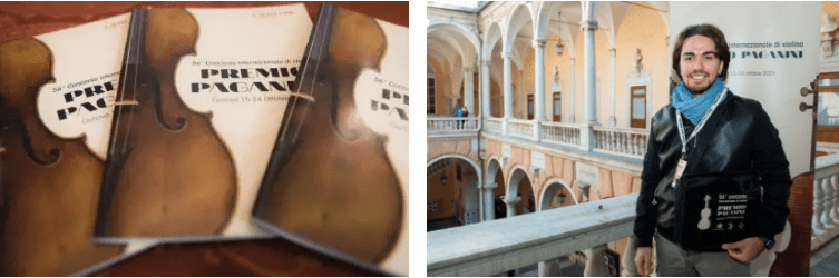 Genova.- Giuseppe Giboni es el vencedor del 56ª edición del prestigioso concurso ‘Premio Paganini’.