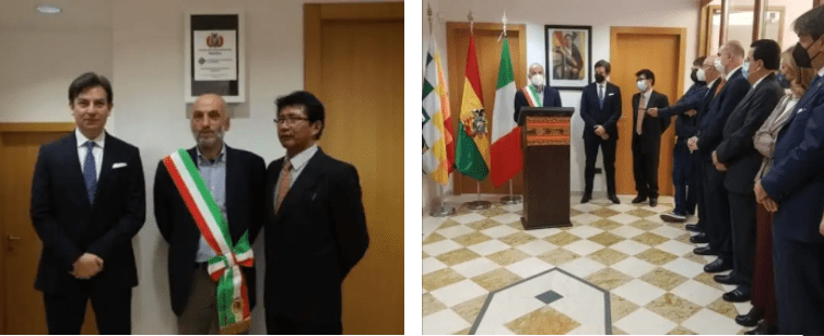 La Cancillería de Bolivia inaugura Viceconsulado en Bérgamo, por la importante presencia de bolivianos en esa ciudad&nbsp;italiana