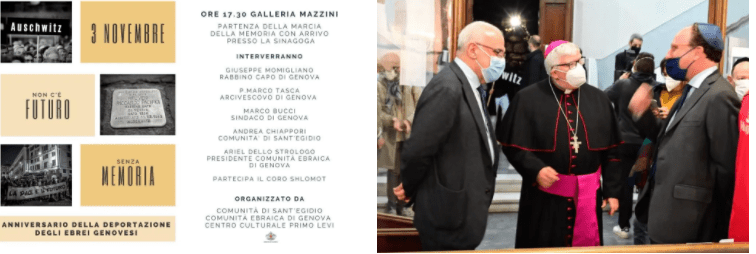 Sant’Egidio: Miércoles Tasca, Bucci y el rabino Momigliano en la marcha contra el&nbsp;racismo