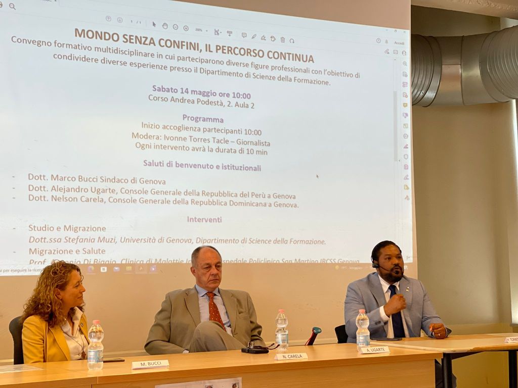 CONGRESO DE FORMACIÓN MULTIDISCIPLINARIA ‘MUNDO SIN FRONTERAS, EL CAMINO CONTINÚA’ LLEGA A&nbsp;GÉNOVA.