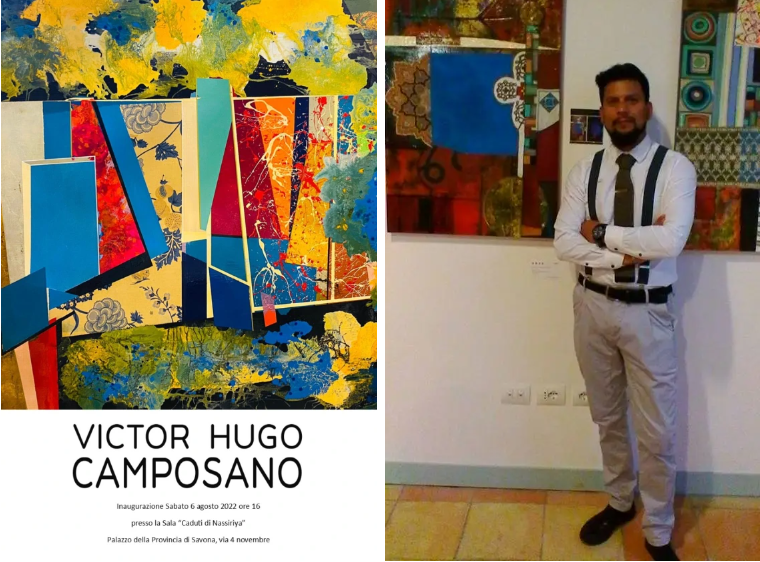 Savona.-Sabato 6 Agosto inizia ‘Settimana dell’Ecuadorianità’ con la Mostra Pittorica di Victor Hugo&nbsp;Camposano