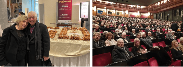 “50 ANNI INSIEME”: IL COMUNE DI GENOVA FESTEGGIA LE NOZZE D’ORO DELLE PRIME 500 COPPIE AL TEATRO CARLO FELICE 