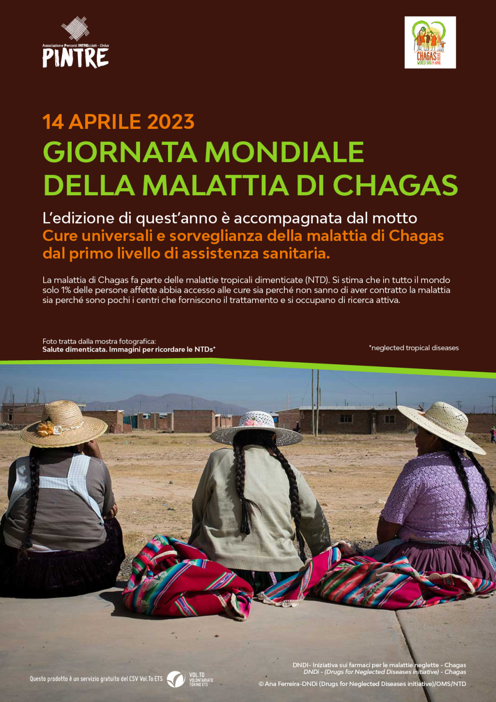 IL 14 APRILE È LA GIORNATA MONDIALE DELLA MALATTIA DI CHAGAS POCHI IN ITALIA I CENTRI CHE FORNISCONO TRATTAMENTI E&nbsp;CURE.