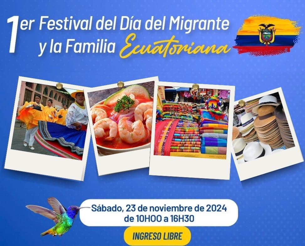 Génova.- Primer Festival del Día del Migrante y de la Familia&nbsp;Ecuatoriana