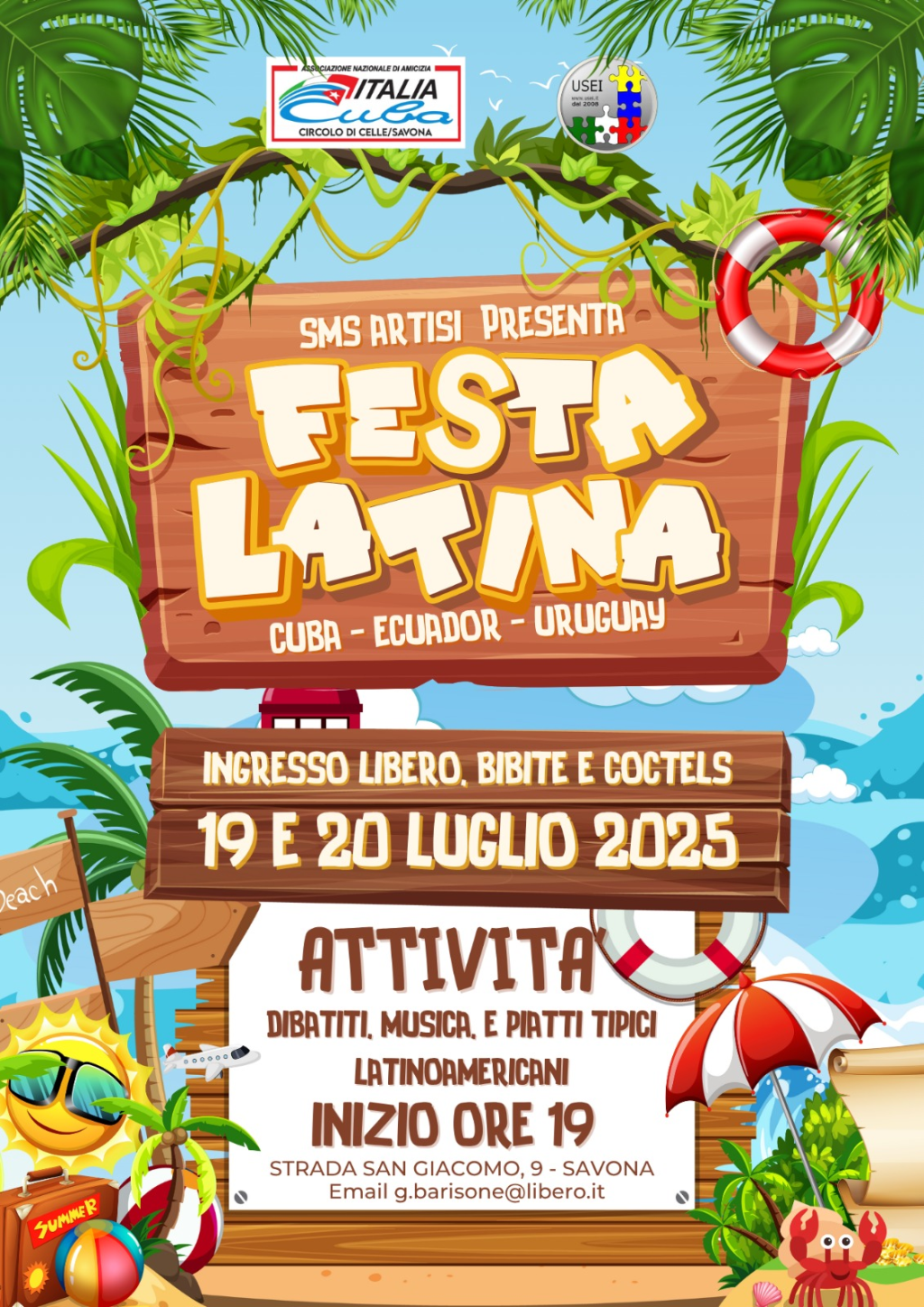 La “Festa Latina” arriva a Savona: due serate di musica, dibattiti e sapori&nbsp;latinoamericani