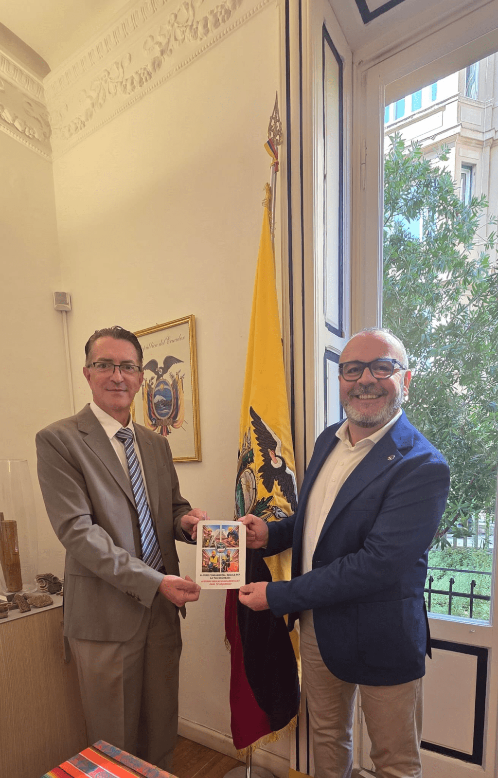 Génova lanza el primer vademécum en español sobre seguridad laboral para trabajadores ecuatorianos: un modelo de integración y migración&nbsp;circular