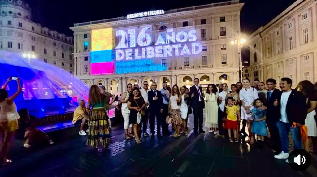 Gènova.- Primer Grito de Independencia del Ecuador: Unidad, identidad y orgullo bajo el liderazgo del Ministro Óscar&nbsp;Izquierdo.