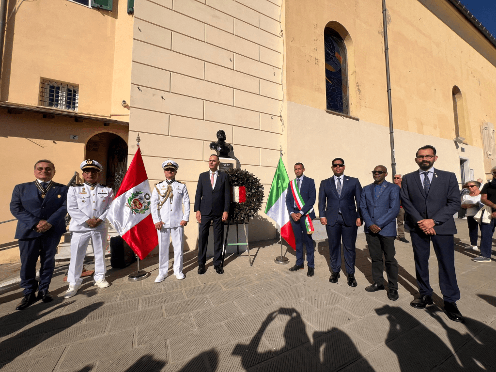 Genova rende omaggio al Caballero del Mar: celebrazione per la Marina de Guerra del Perú e il Combattimento di&nbsp;Angamos